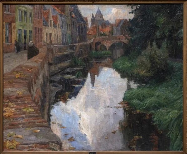 De Speelmansrei te Brugge, detail