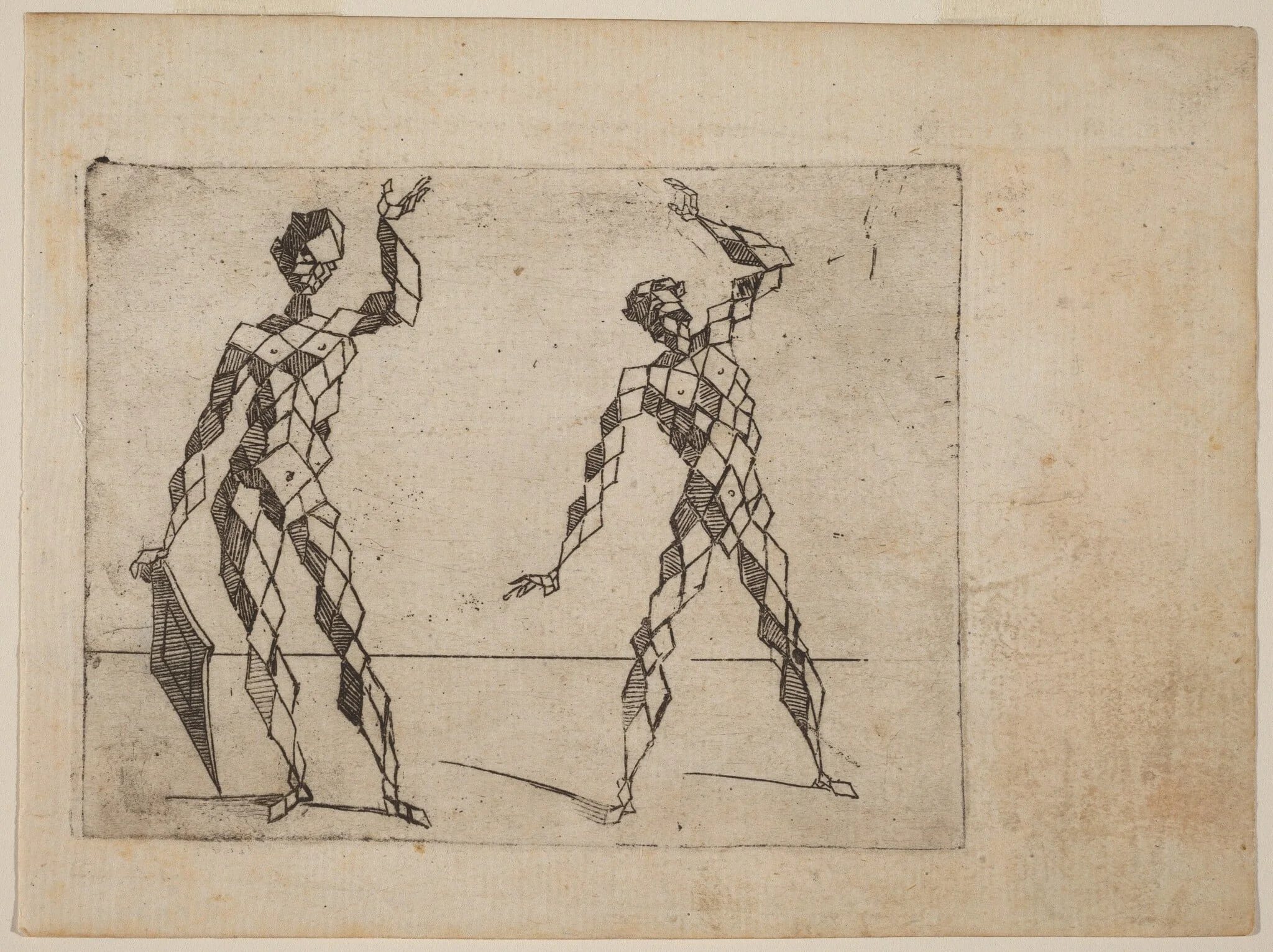 From "Bizzarie di varie Figure", detail