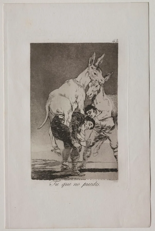 Thou Who Canst Not, Plate 42, detail