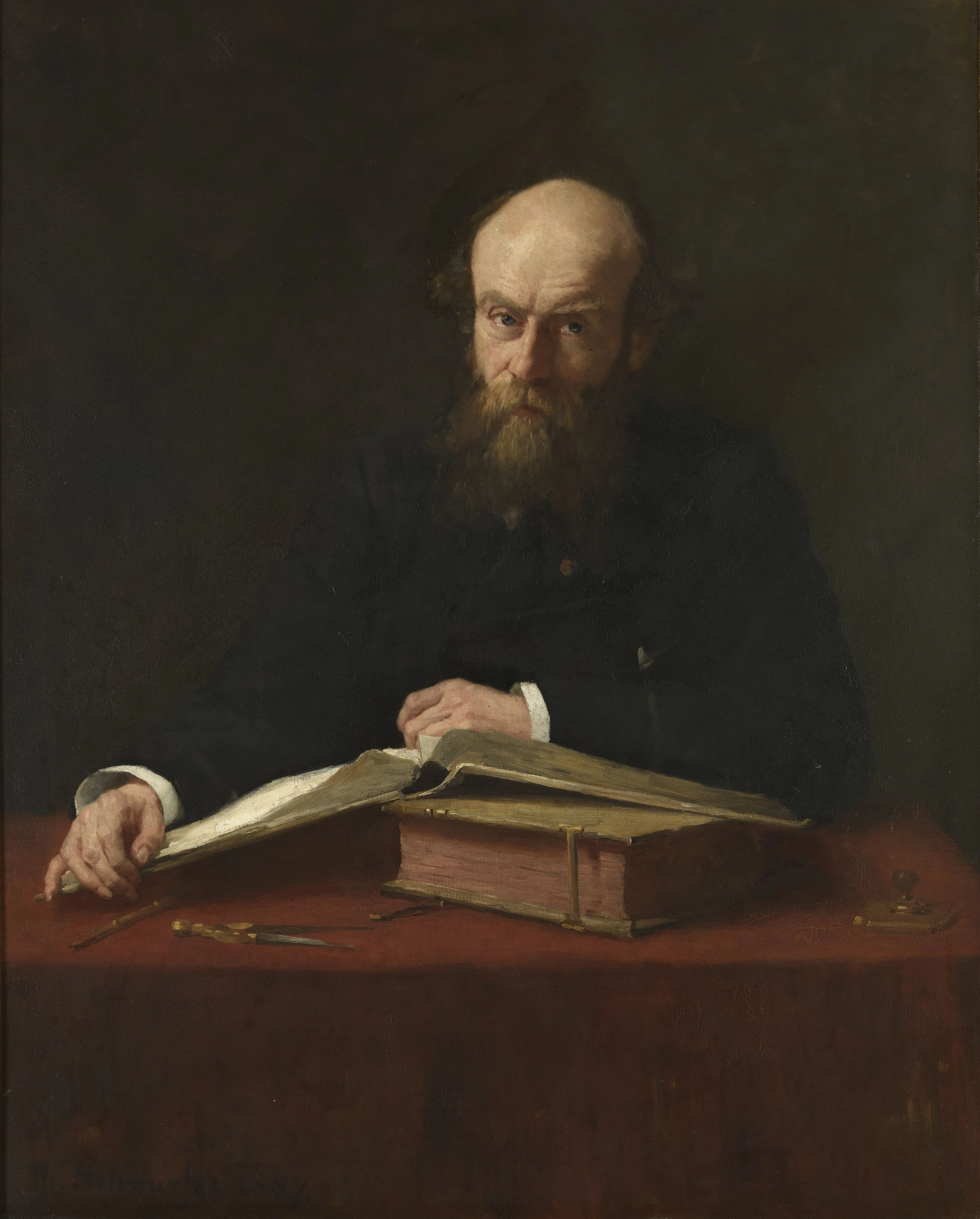 Portrait of Dr. P.J.H. Cuypers (1827-1921), detail