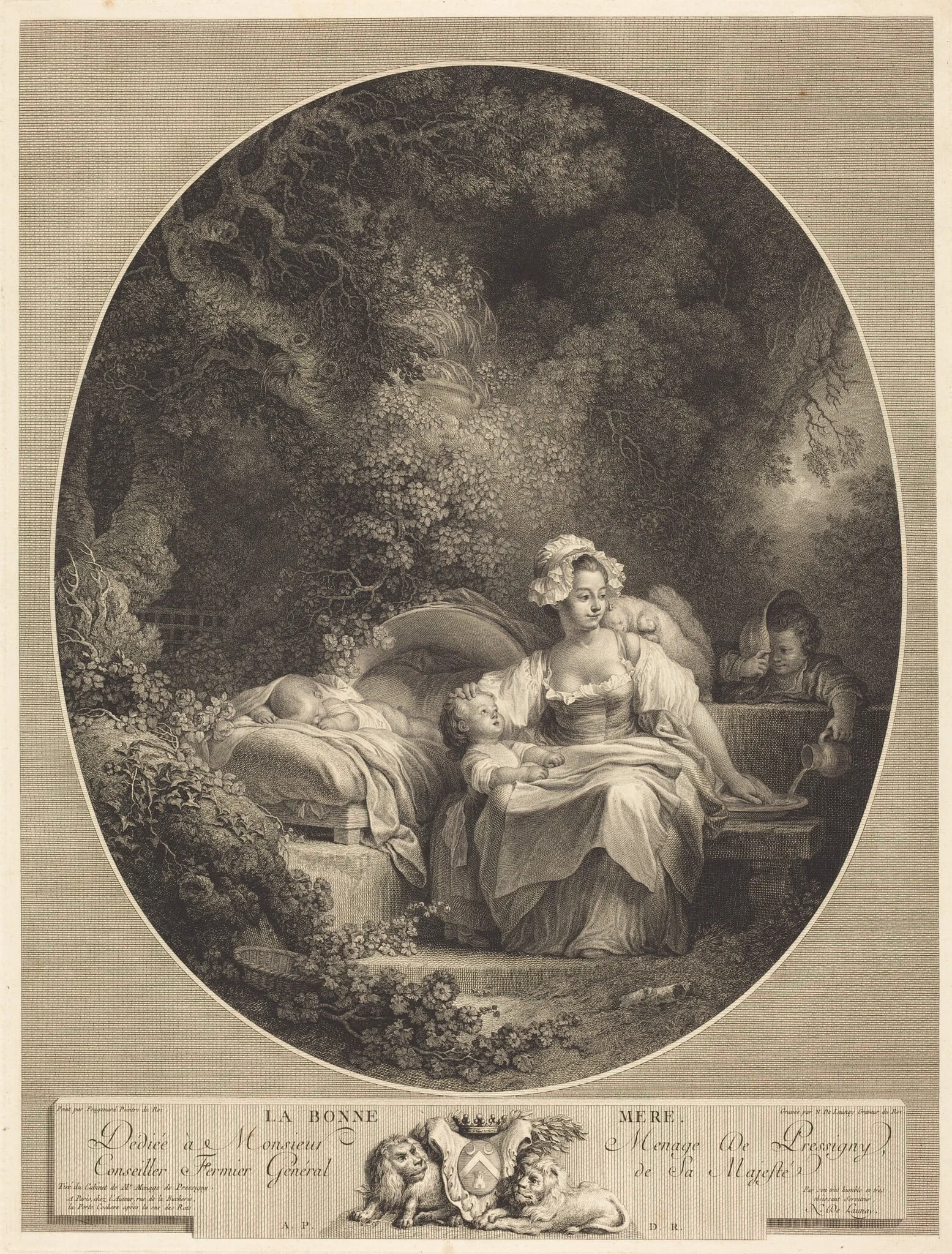 La Bonne Mère, detail