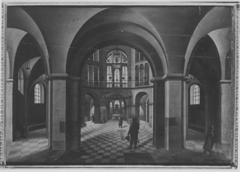 The Interior of Aachen Cathedral, detail