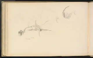 A Man seen from Behind, by Paul Cézanne, graphite, 1882