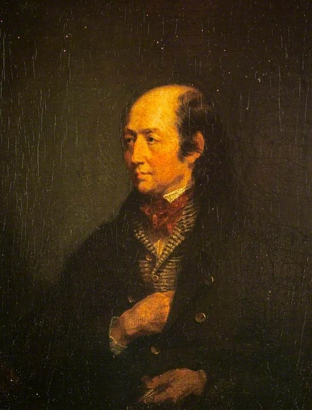 The Artist's Father (John Yellowlees, 1748 - 1831), detail