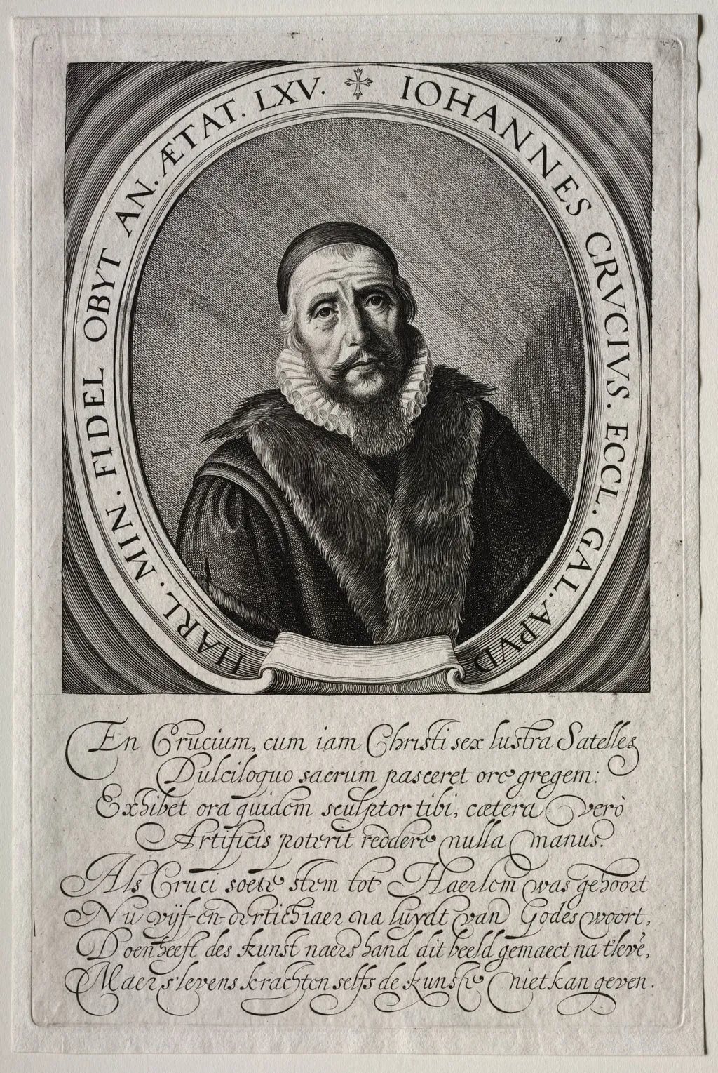 Johannes Crucius, by Velde, Jan van de, II, 1628