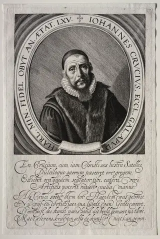 Johannes Crucius, by Velde, Jan van de, II, 1628
