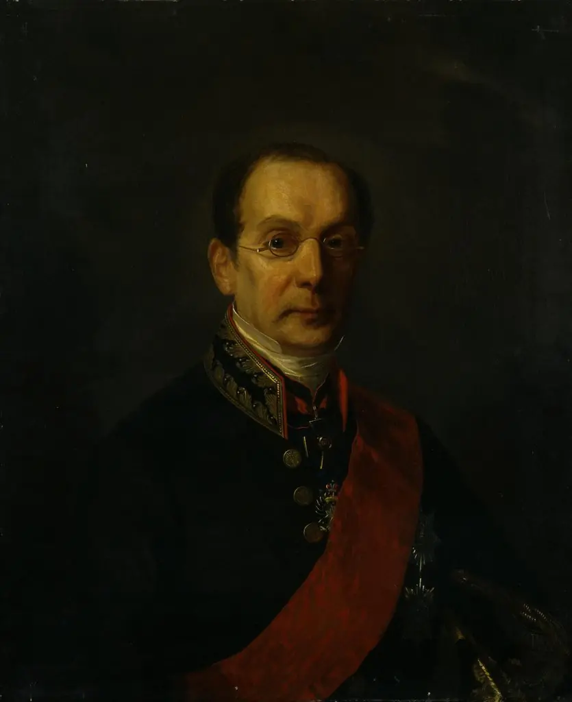 Pyotr Brock, by Nikanor Tyutryumov, oil, 1861