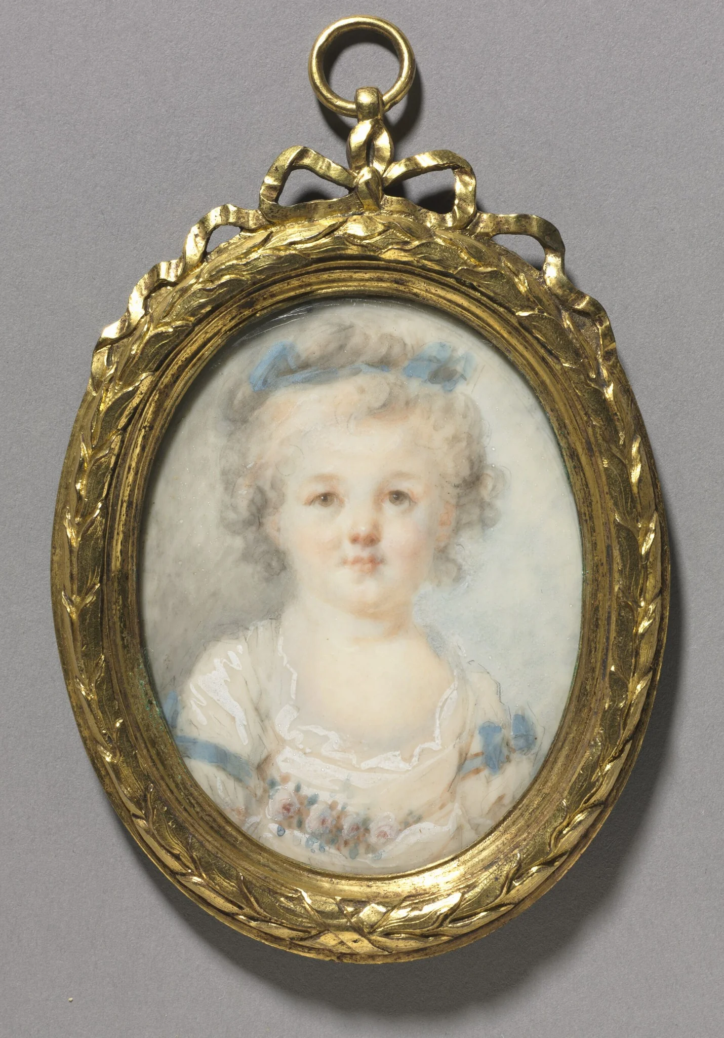 Portrait of a Little Girl, detail