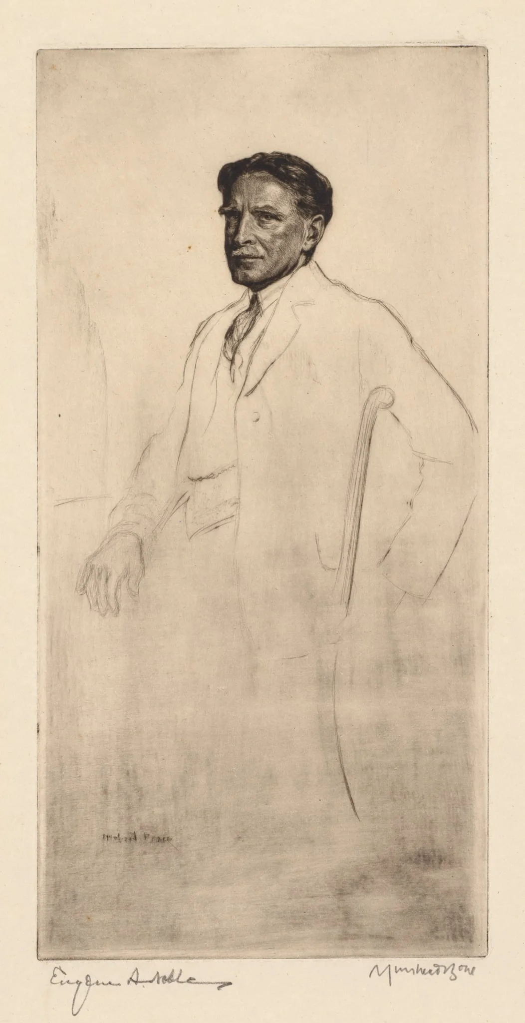 Dr. Eugene A. Noble, detail