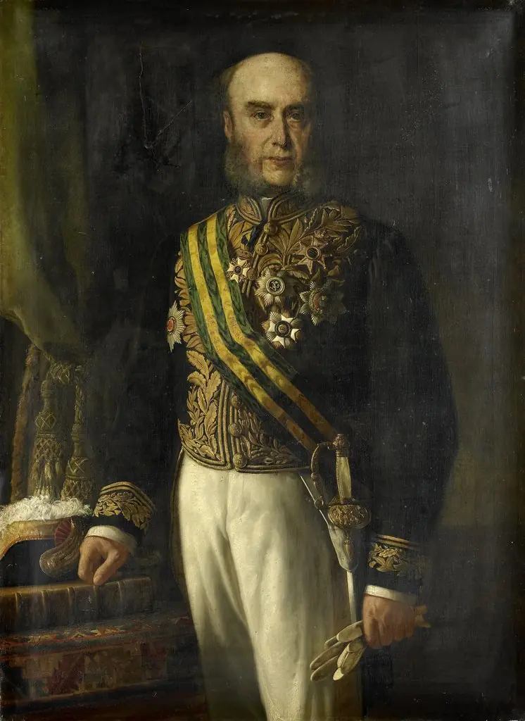 Portrait of James Loudon, by Andries van den Berg, oil, 1890