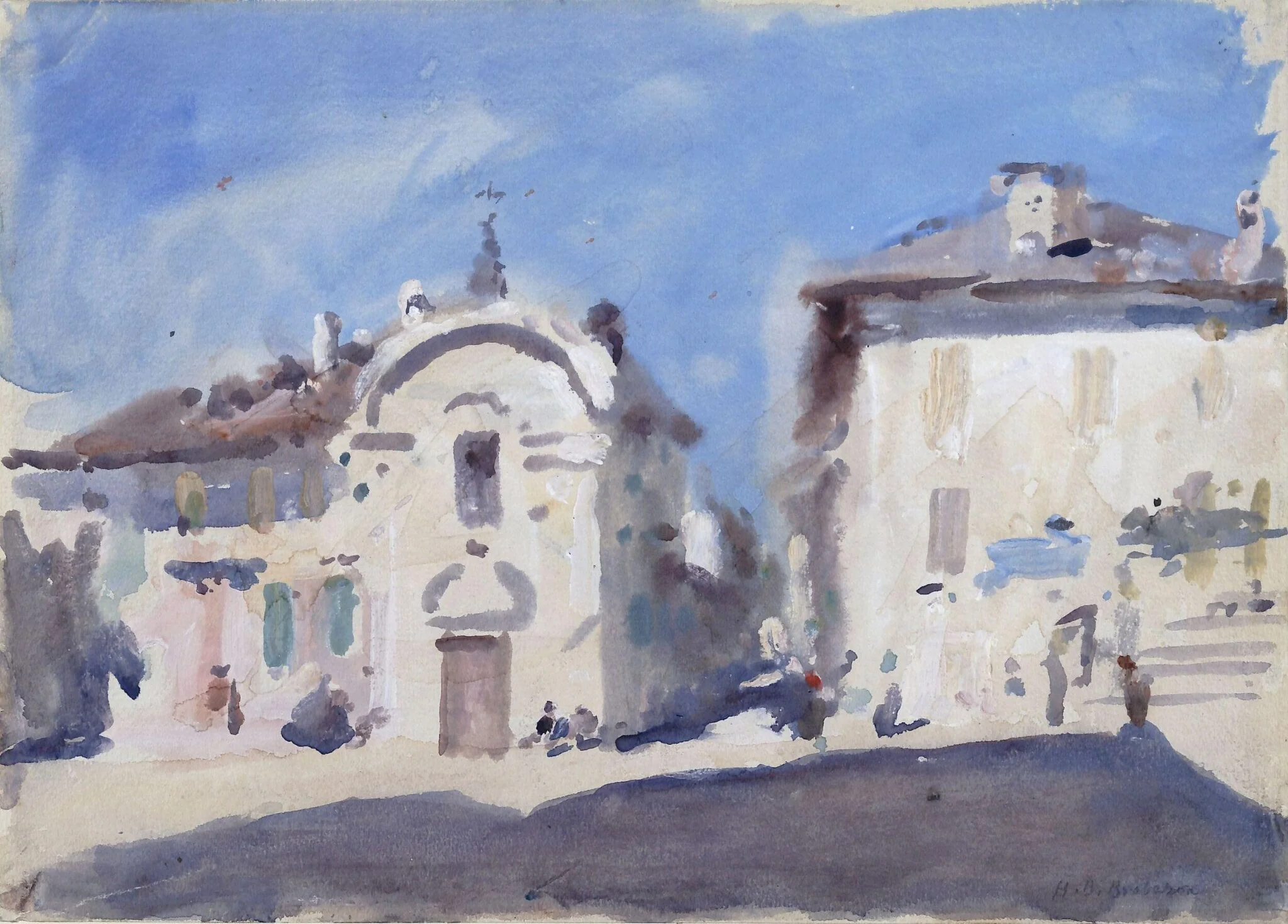 White Houses, Varennes, detail
