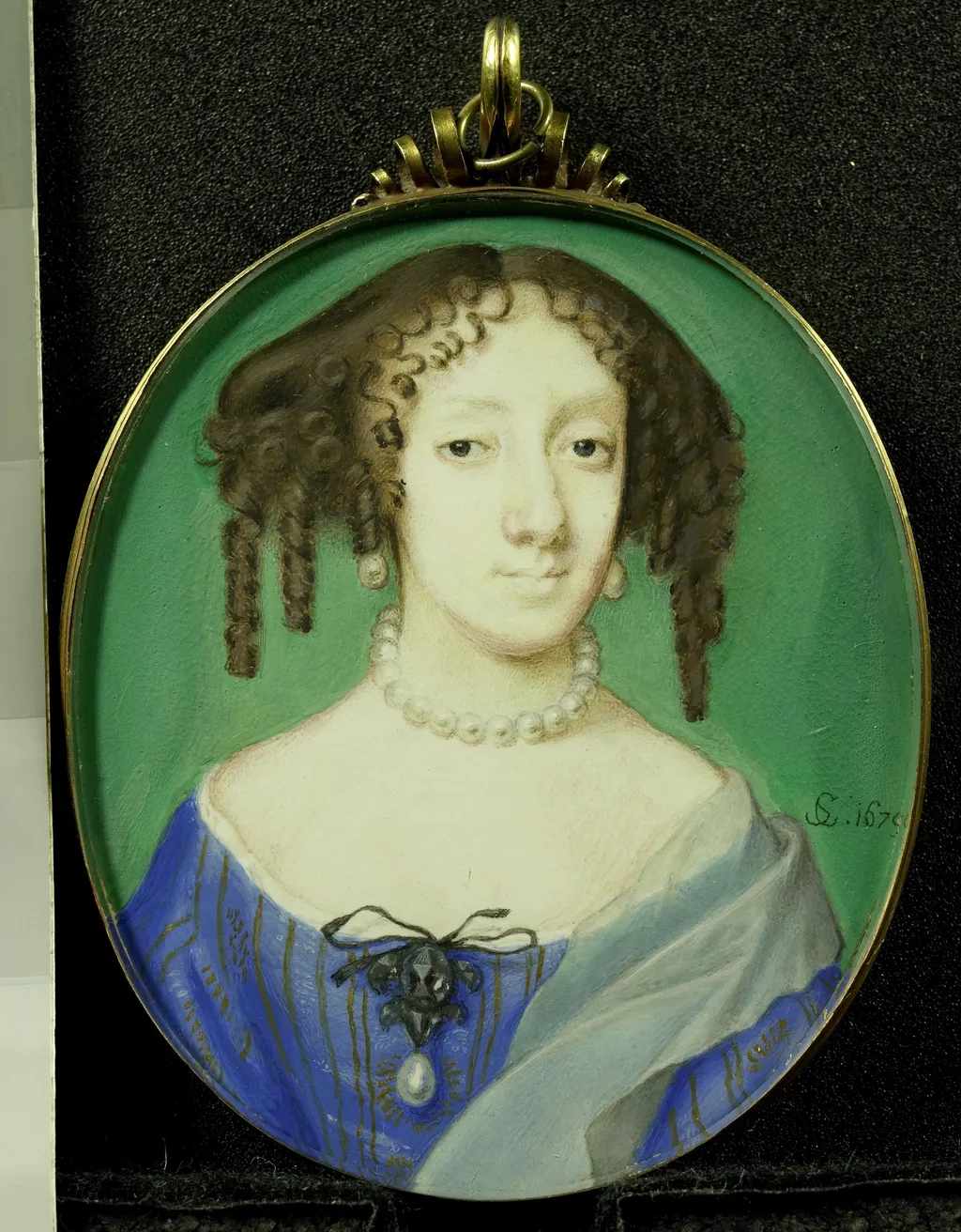 Henrietta, hertogin van Orléans, by Samuel Cooper, unspecified, 1670