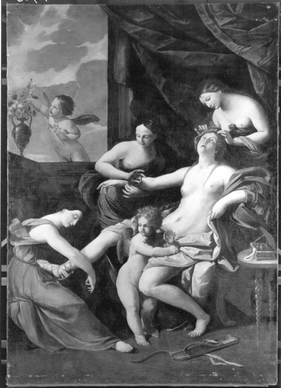 Schmückung der Venus, detail