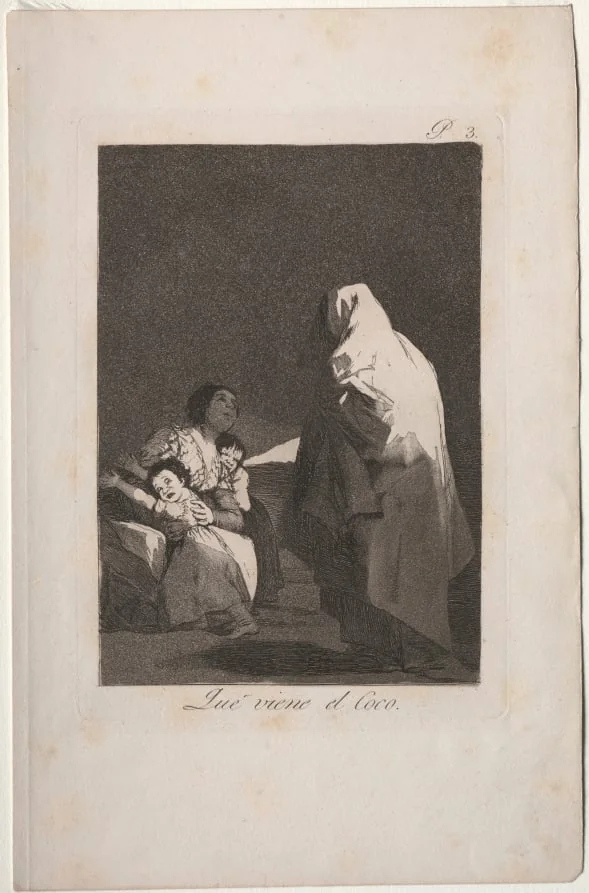 Here Comes the Bogeyman, Plate 3, detail