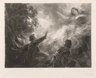 The Fairy of the Alps, by Henri Fantin-Latour, 1873