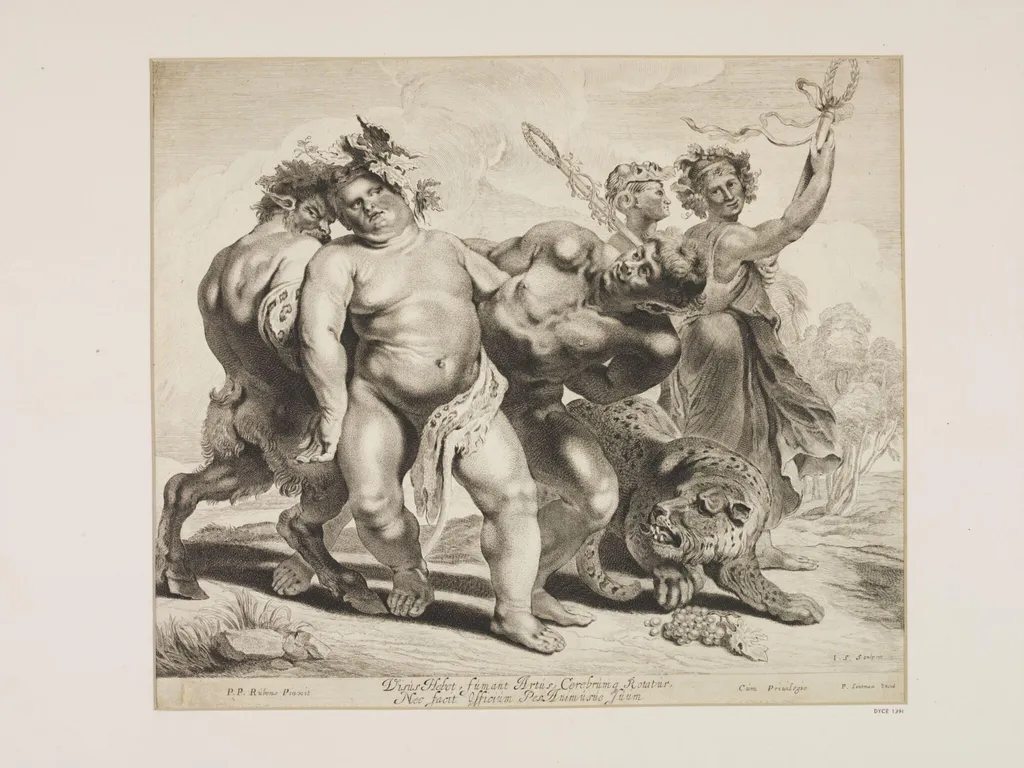 The March of Silenus, by Jonas Suyderhoef, 1650