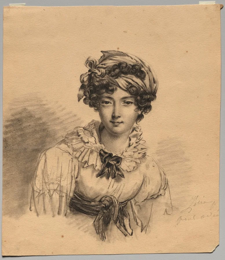 Portrait of the Artist's Daughter, detail
