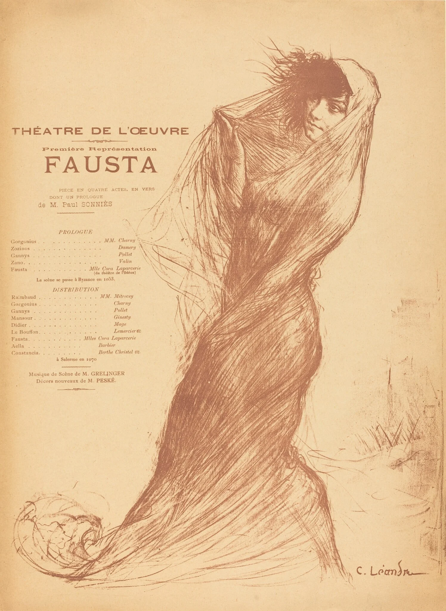 Fausta, detail