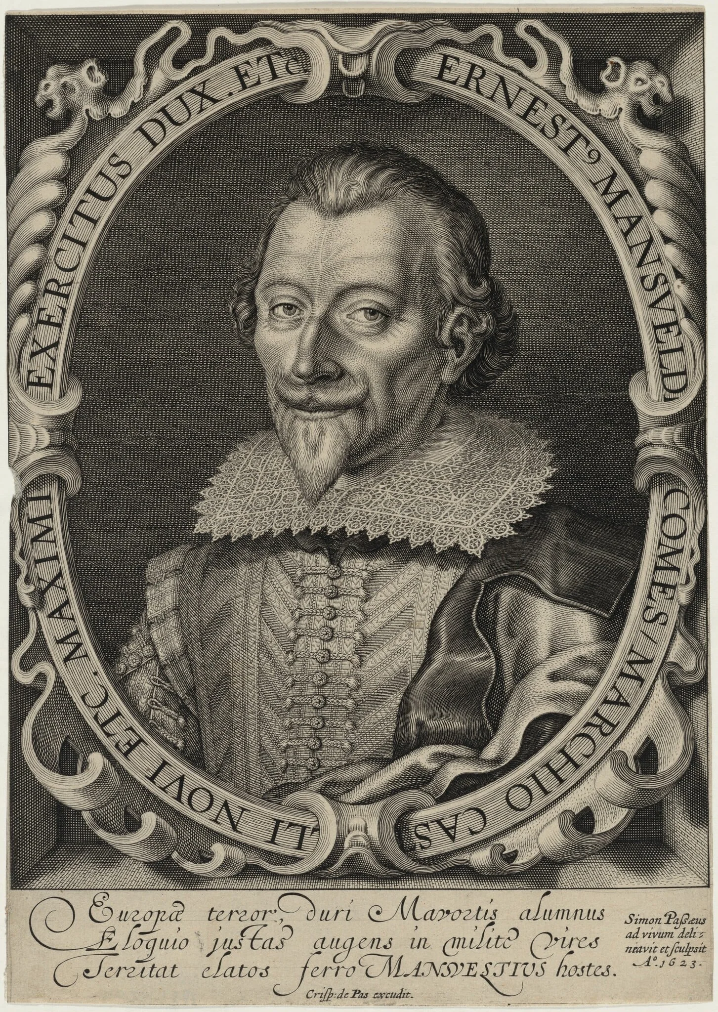 Ernest, Count of Mansfeld, detail