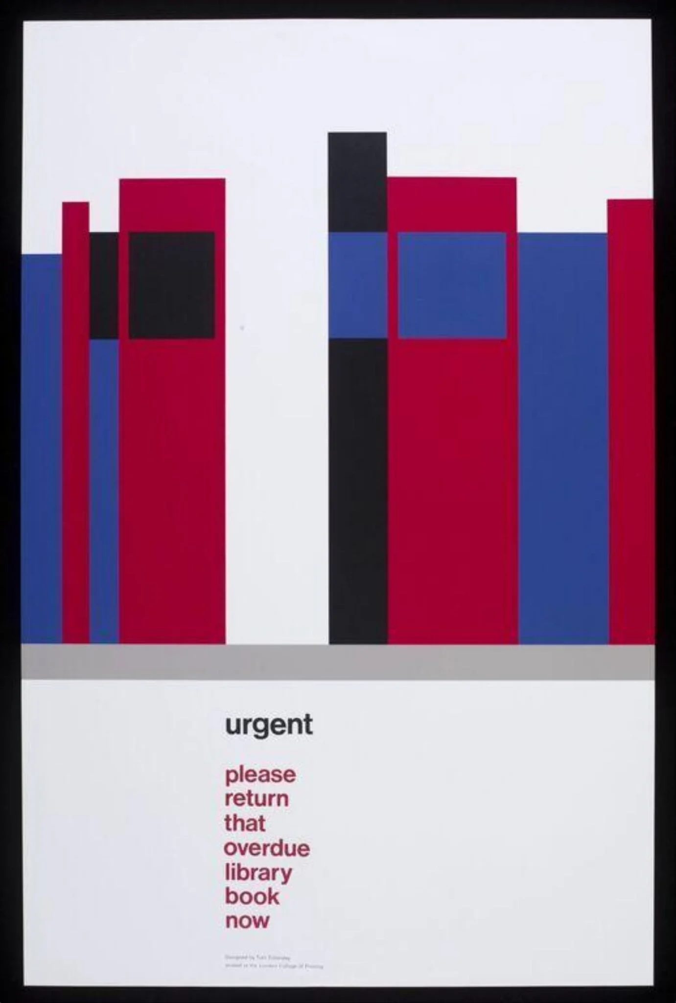 urgent please return that overdue library book now, detail