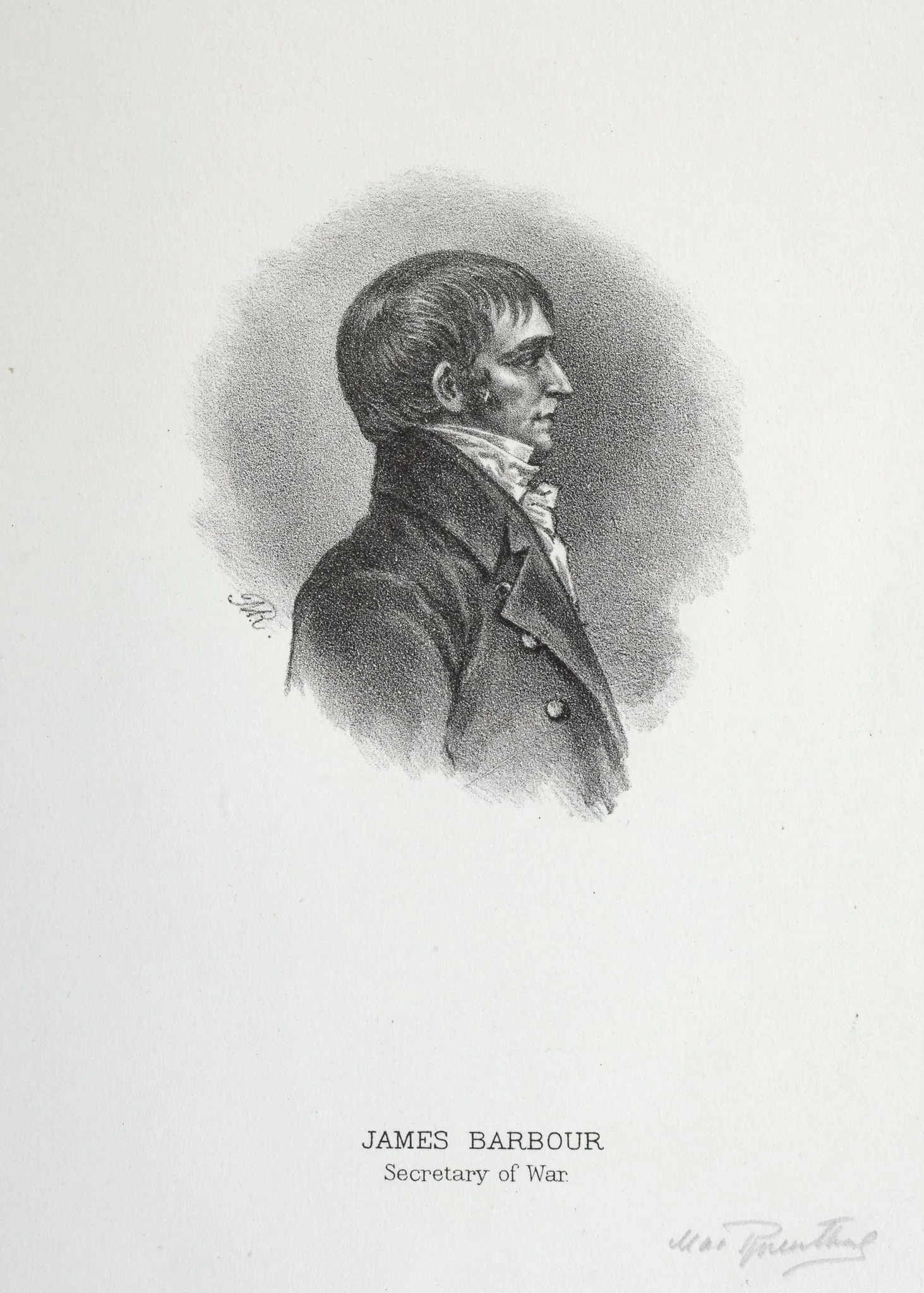 James Barbour, detail
