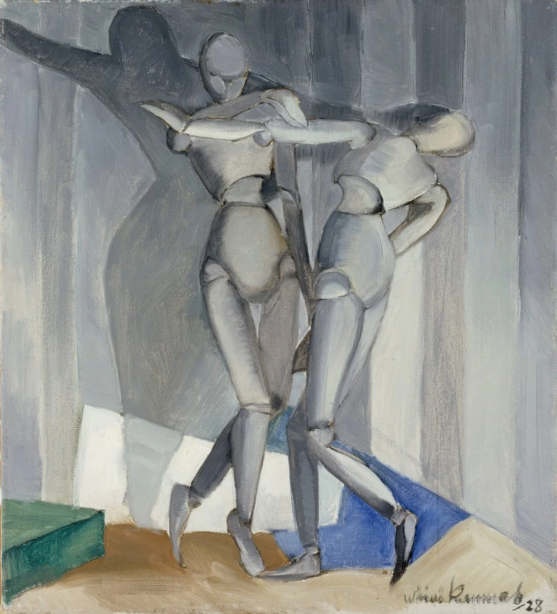 Harmaa tanssi, detail