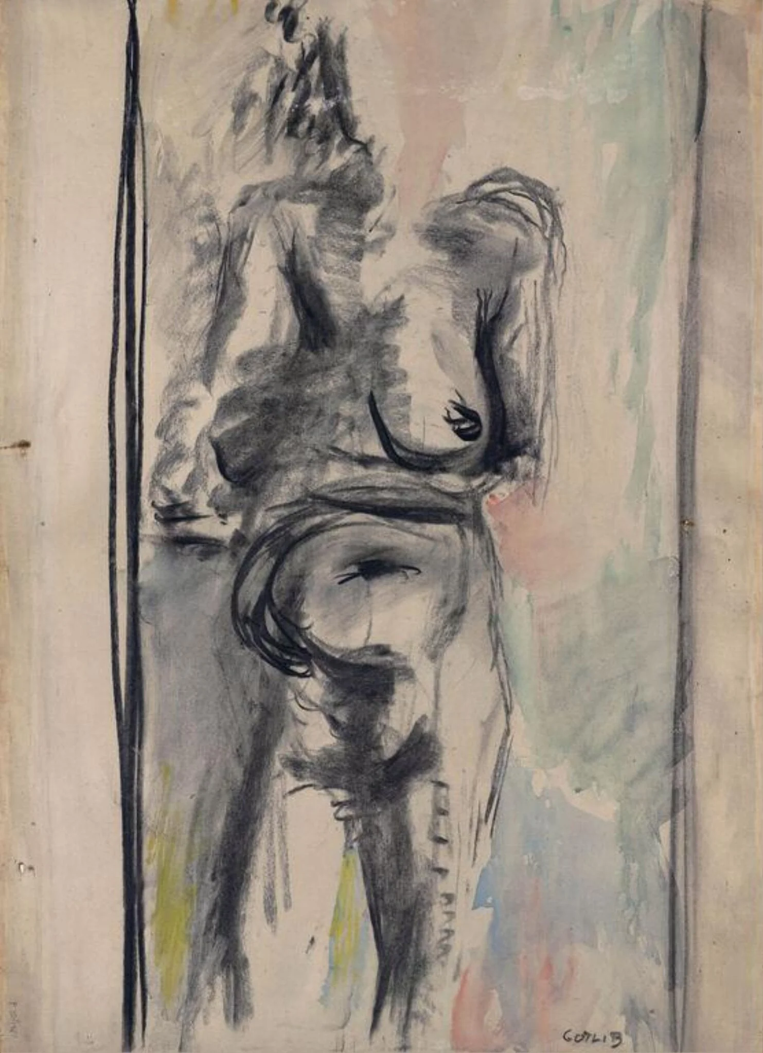 Standing Nude, detail