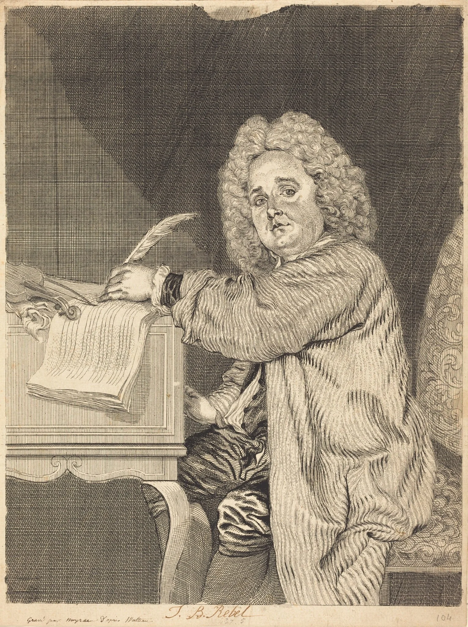 J.-B. Rebel, detail