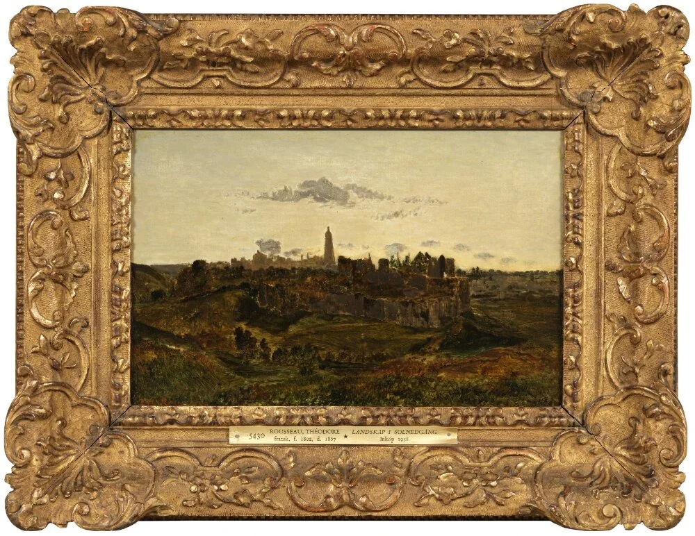 View of Bressuire, detail