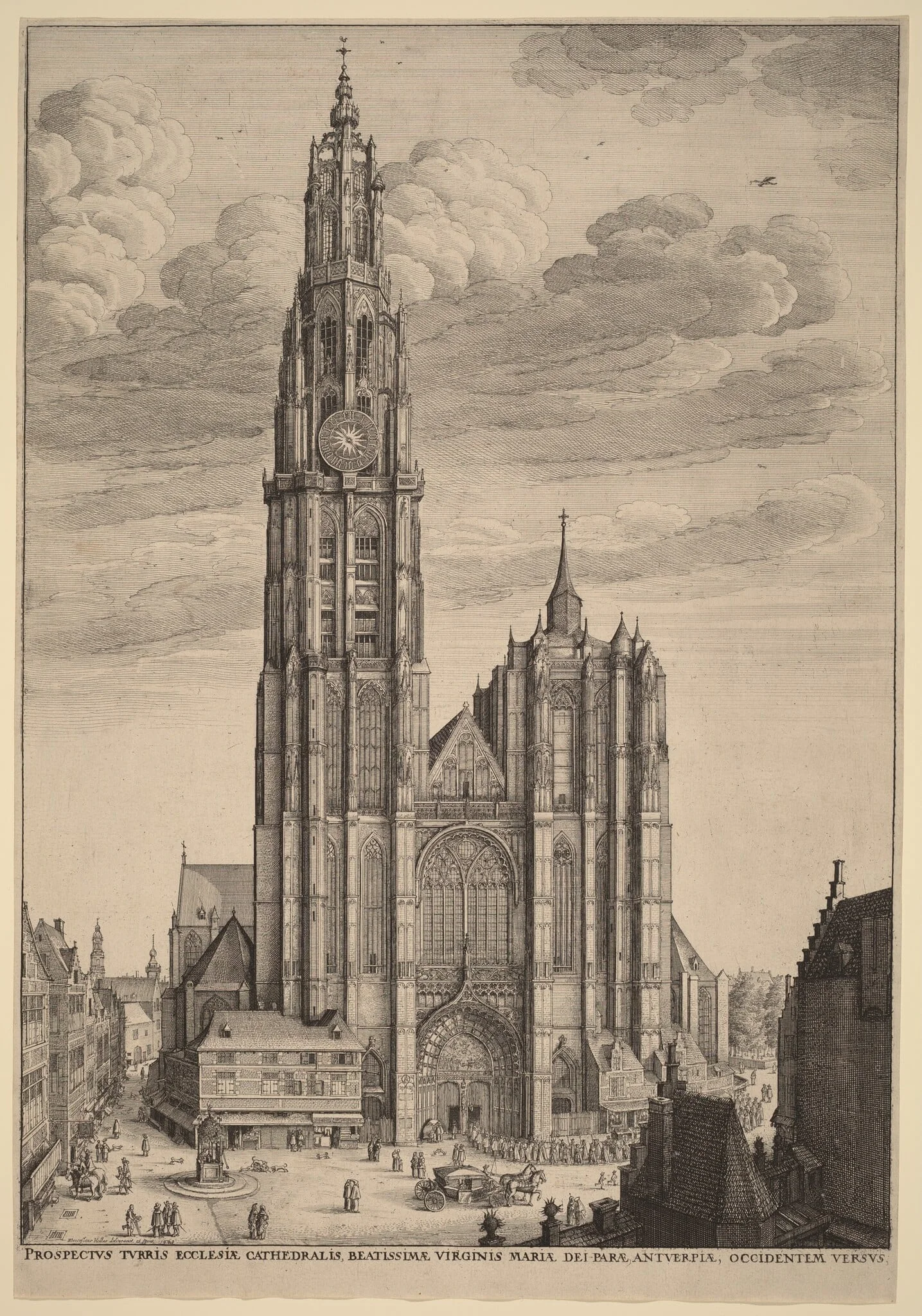 Antwerp Cathedral, detail