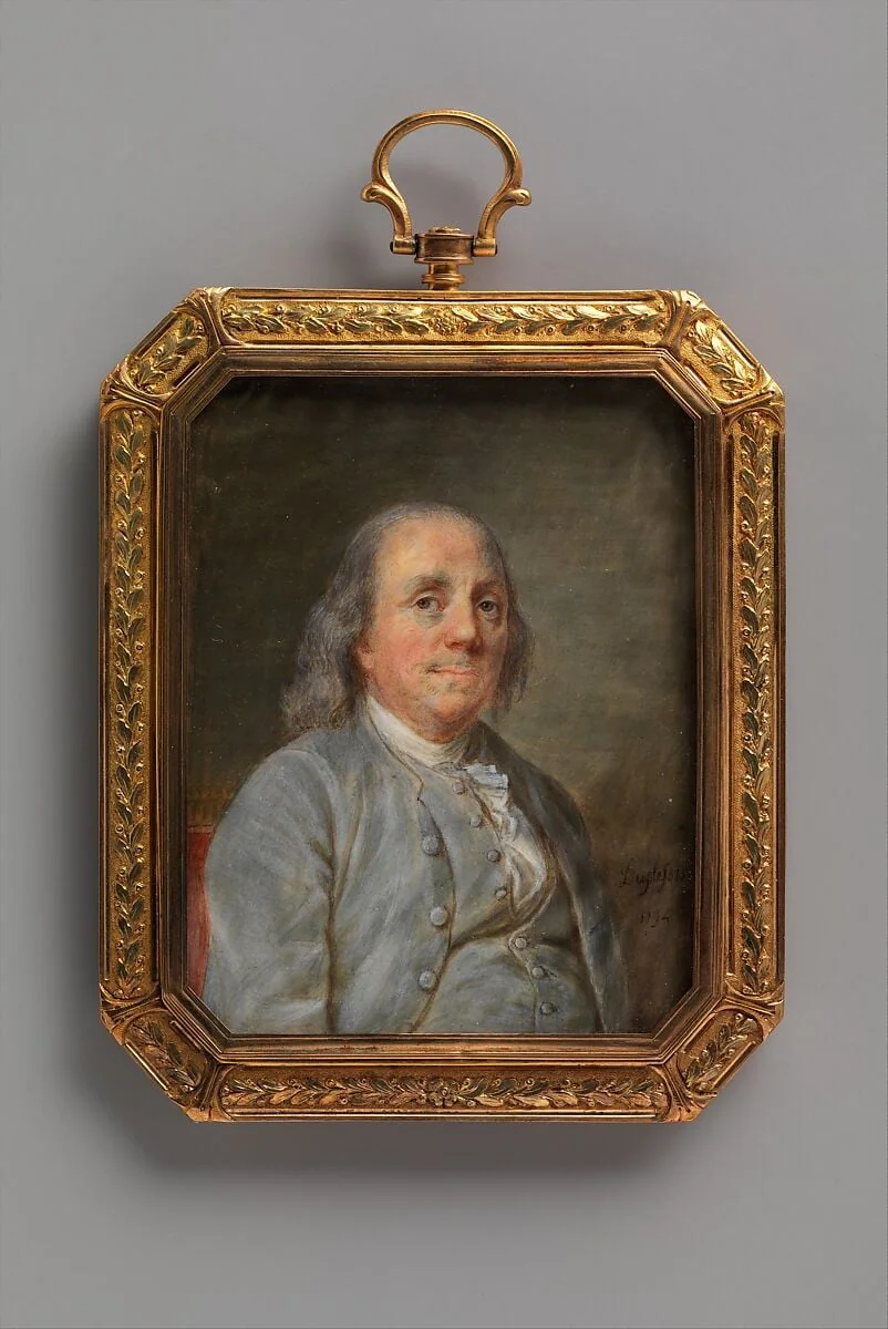 Benjamin Franklin, detail