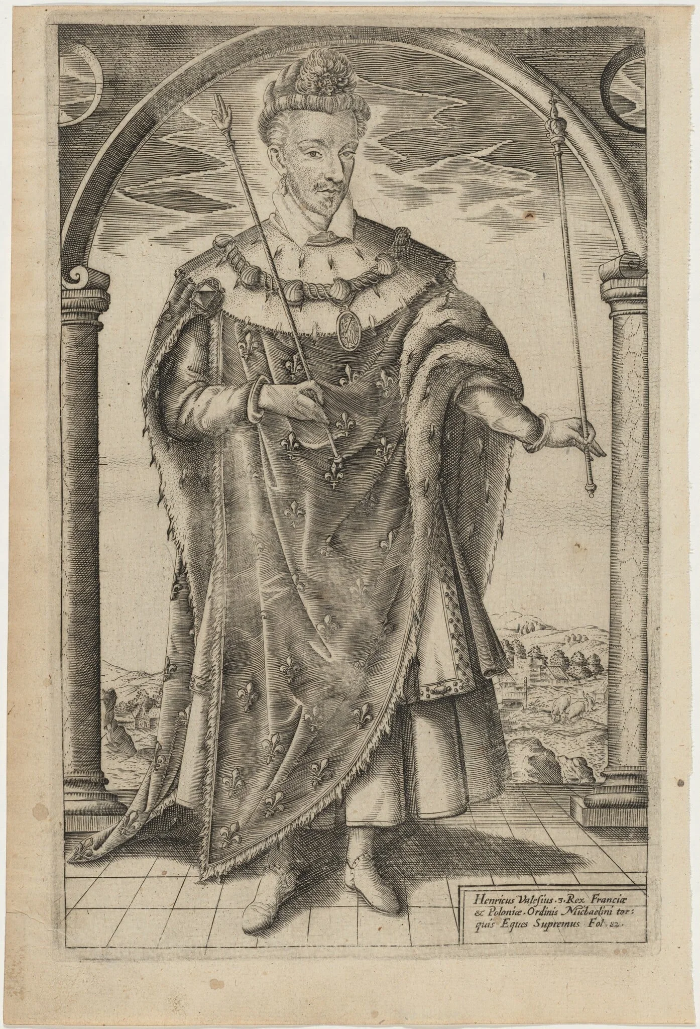 Henry III of France, detail
