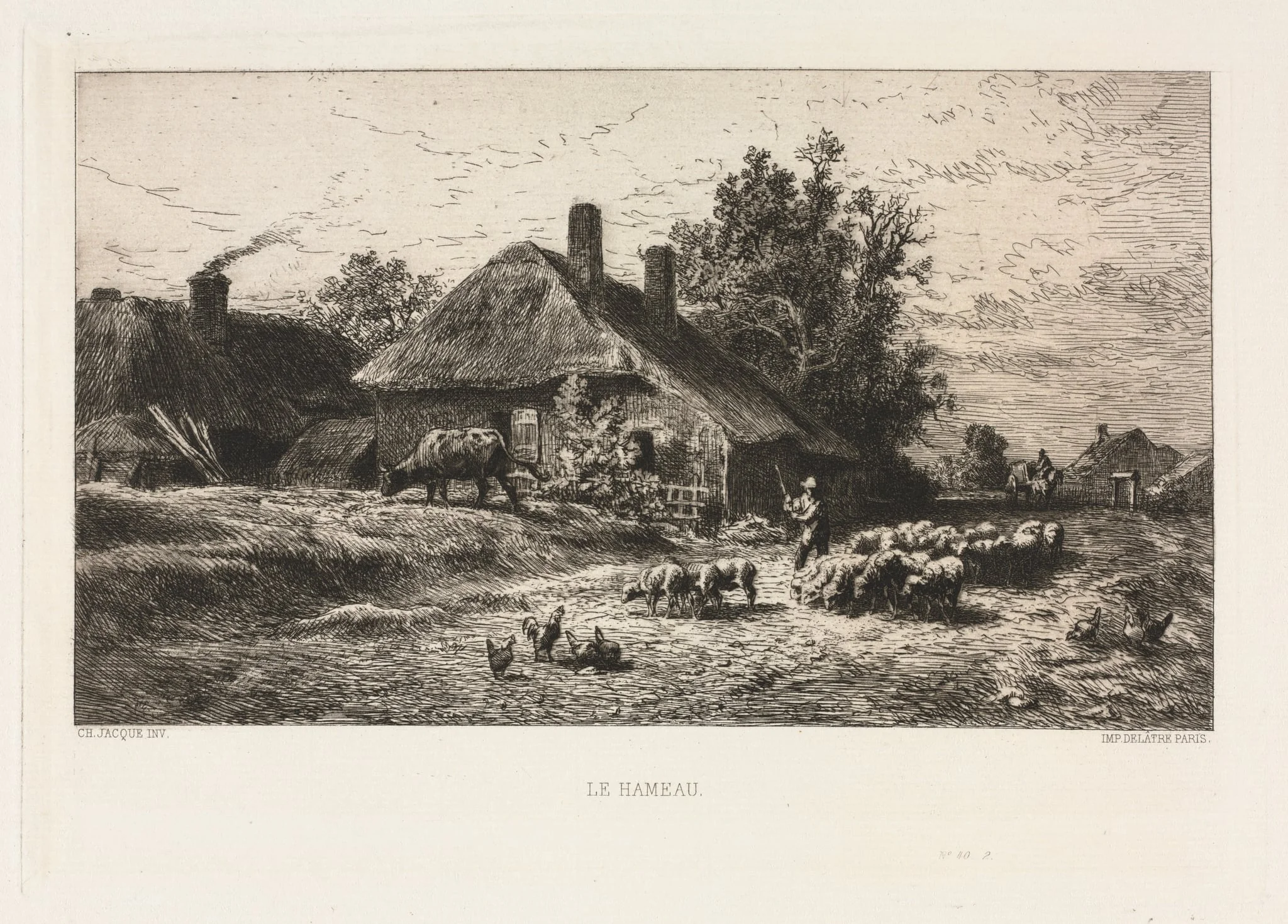 The Hamlet, detail
