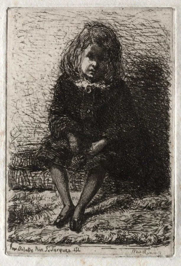 Twelve Etchings from Nature, detail