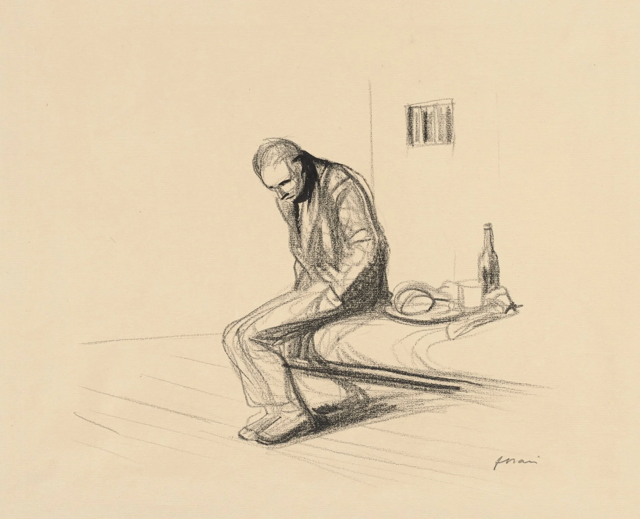 The Man Who Fired upon Clemenceau, detail