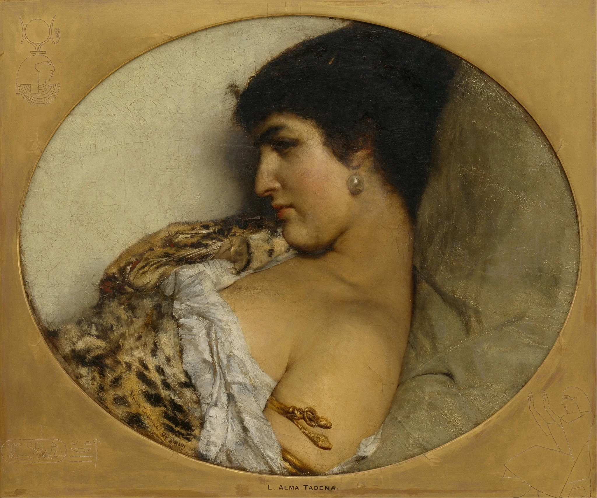 Cleopatra, detail