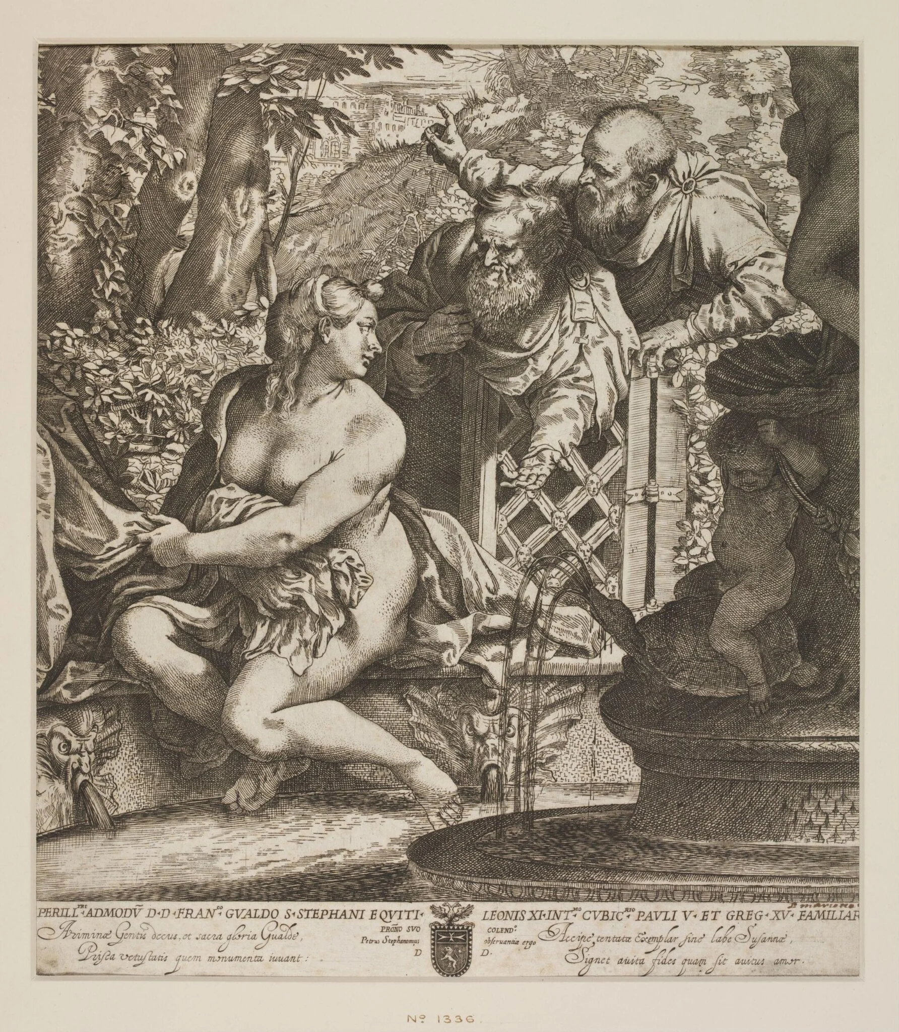 Susannah Suprised by the Elders, detail