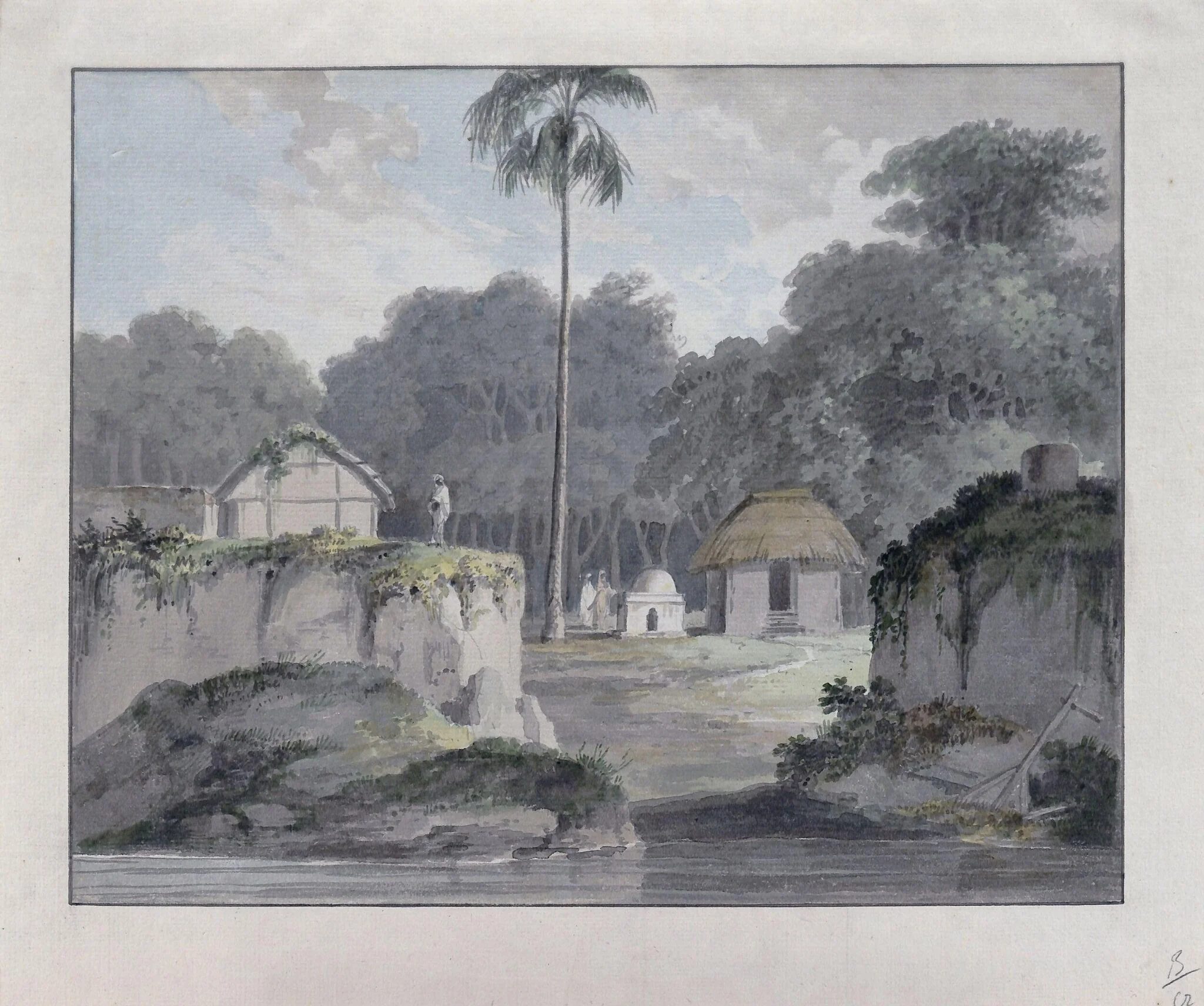 View near Nia-sirai, detail