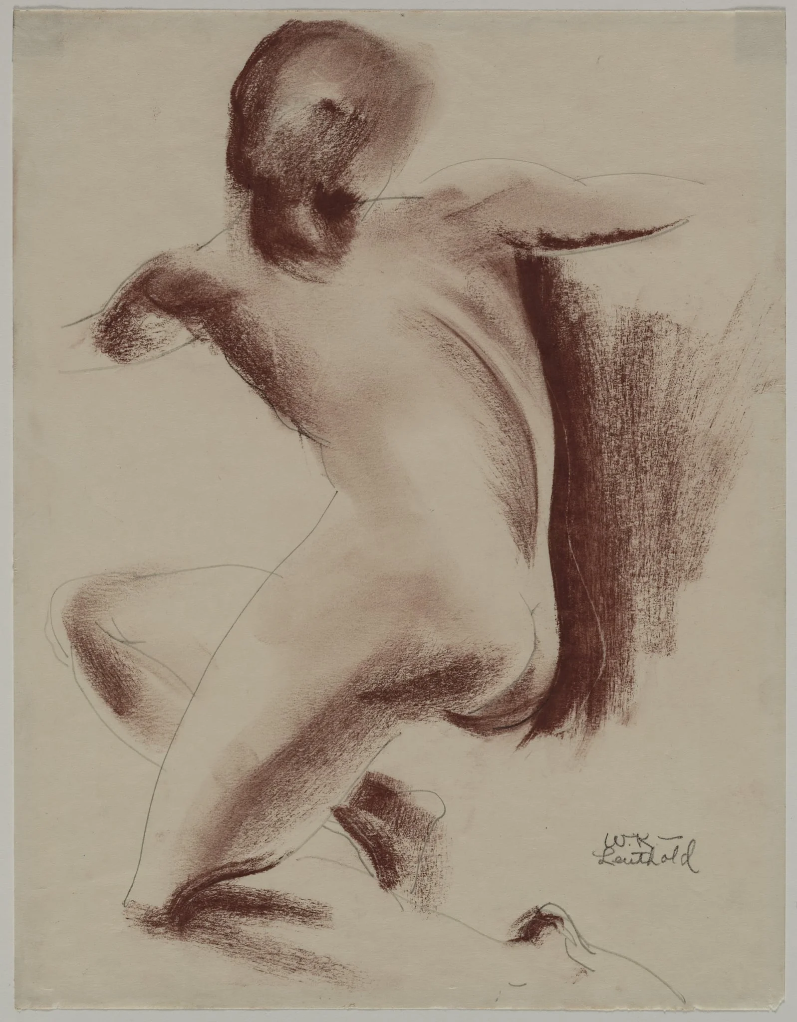 Nude, detail