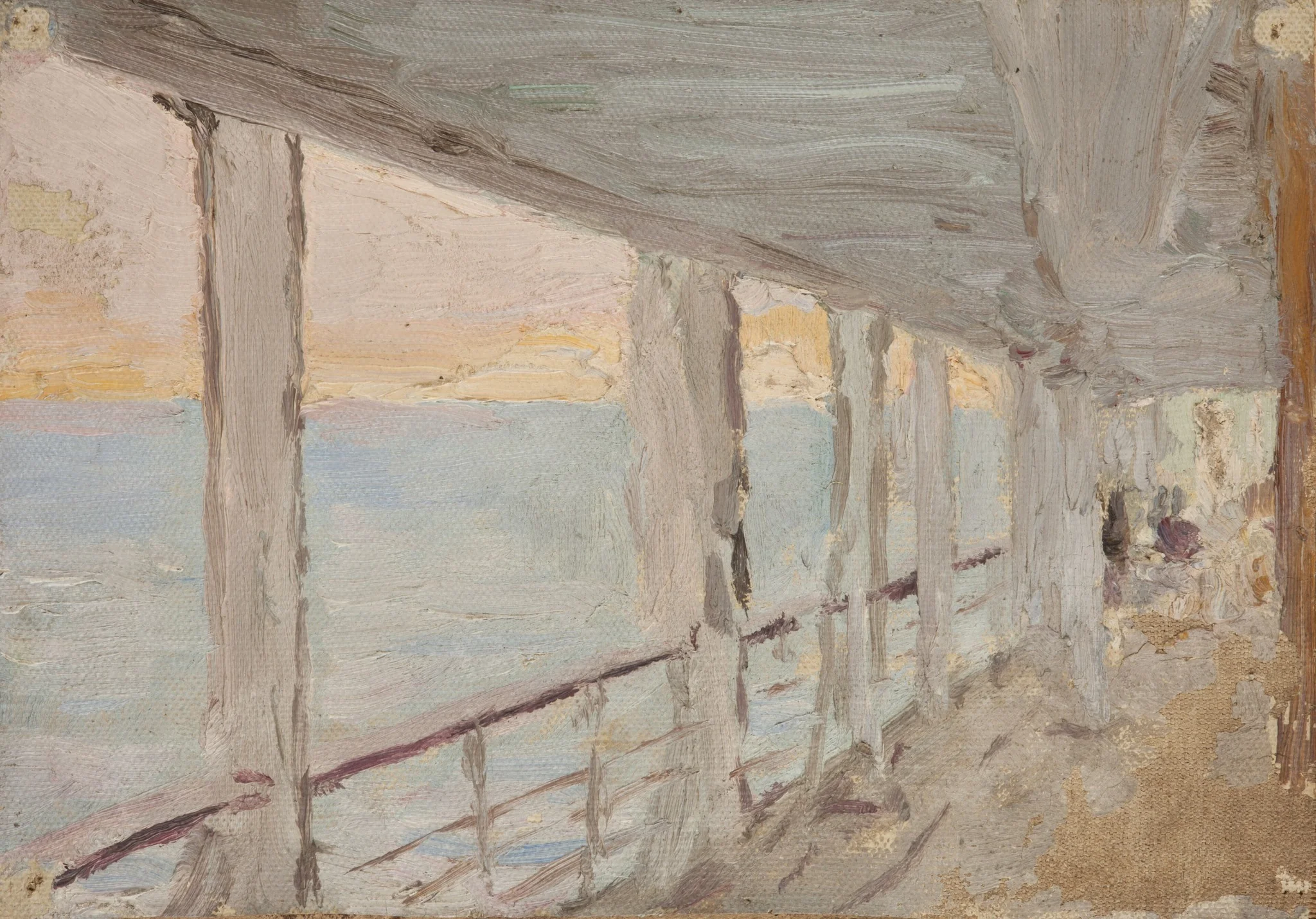 Corinth (On Board the Bohemia), detail