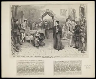 H Beard Print Collection, by The Graphic, 1883