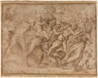 Copy of Raphael's Massacre of the Innocents, by Raphael, 1510