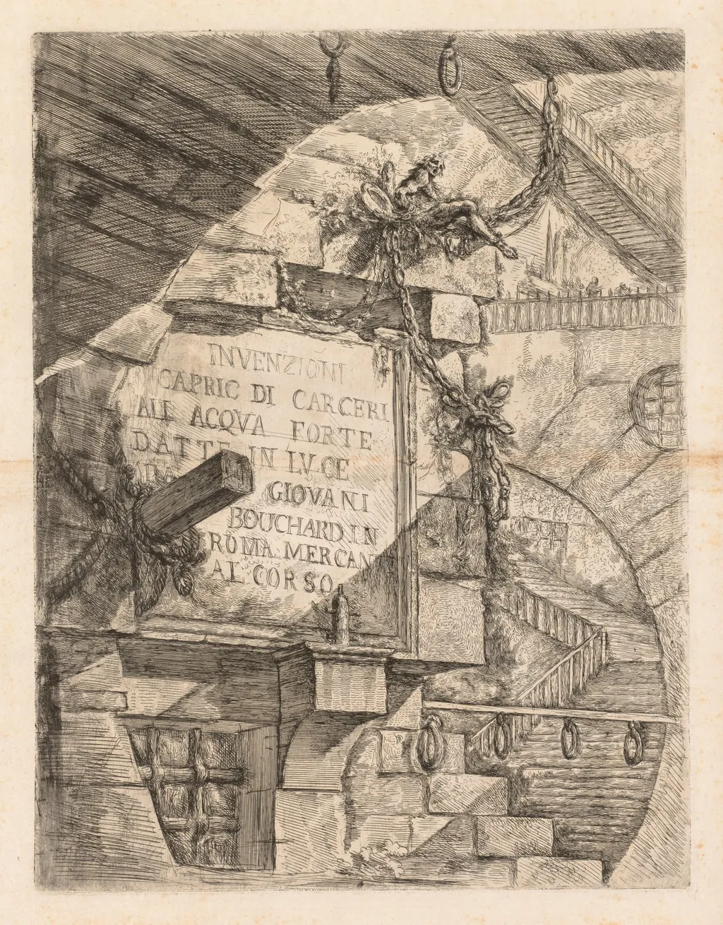The Prisons, by Giovanni Battista Piranesi, 1748