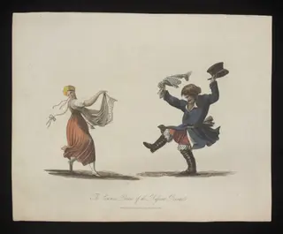 The Common Dance of the Rufsian Peasants, by Thomas Cadell, 1823