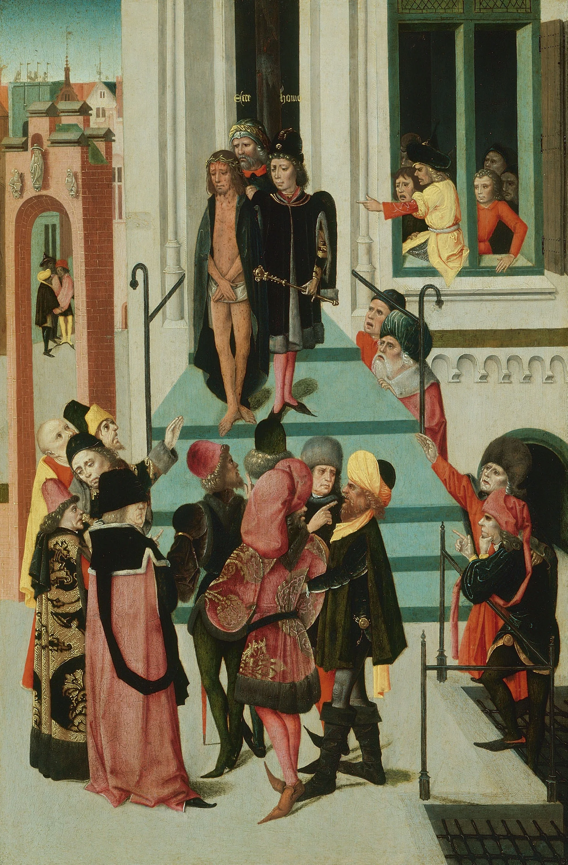 Christ Presented to the People, detail