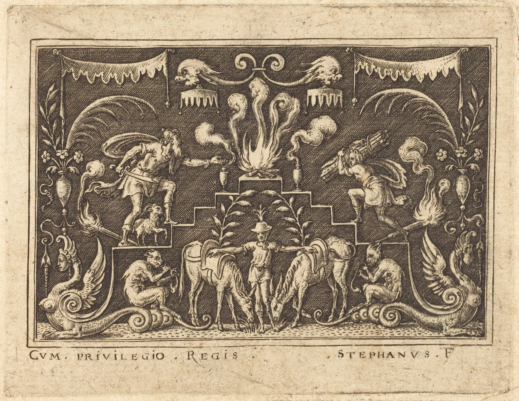 Sacrifice of Abraham, detail