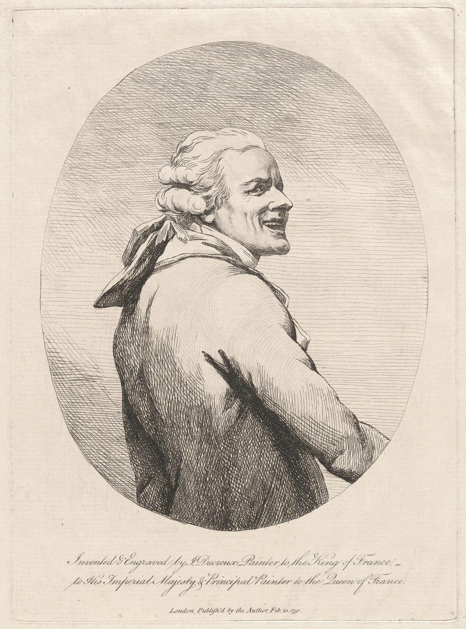 Self-Portrait, Laughing (Le rieur), detail