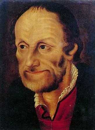 Portrait of Philipp Melanchton, detail