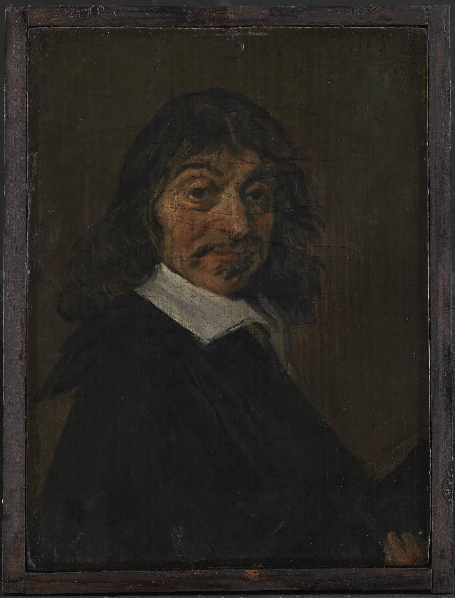 Portrait of René Descartes (1596-1650), detail