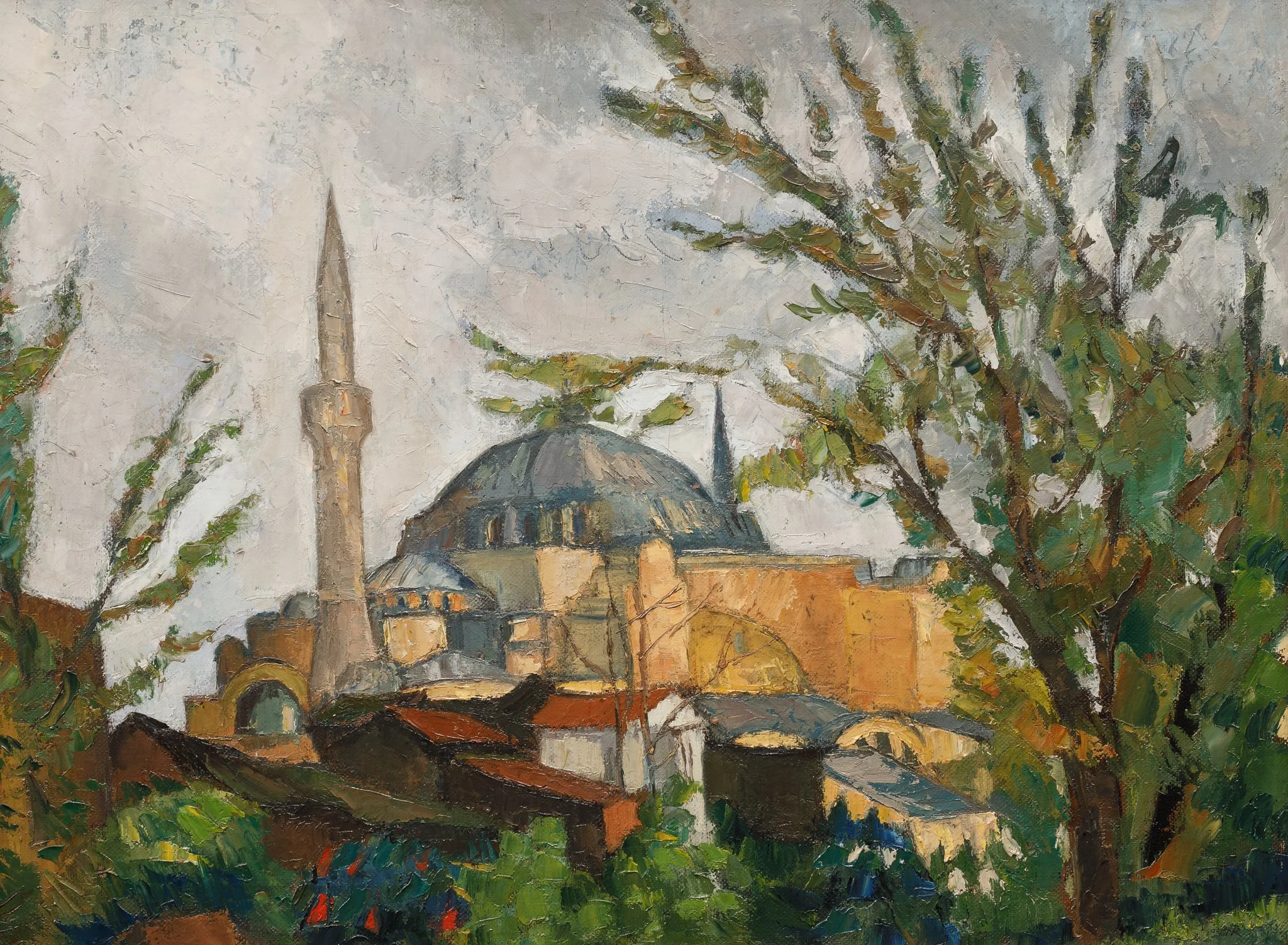 Aja Sofia. Constantinopol, detail